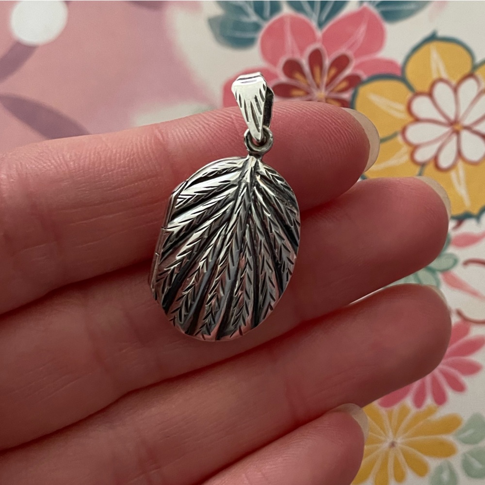 Sterling silver locket